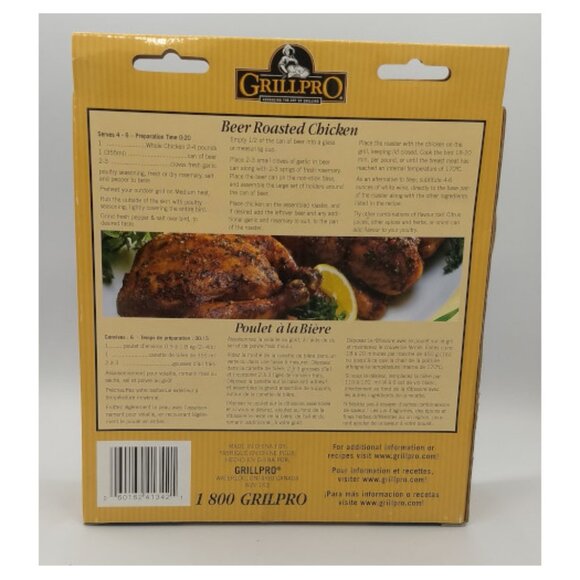Grill Pro Beer Can Non-Stick Chicken Roaster - Picture 2 of 4